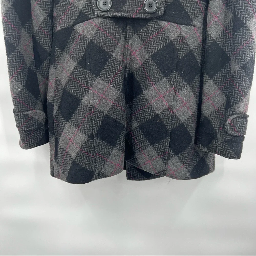 Aeropostale grey coat jacket size SP